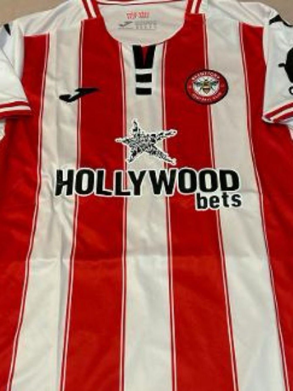 Joma brand BRENTFORD FC Men's JERSEY Sz M,L,XL or 2XL NEW WITH TAGS